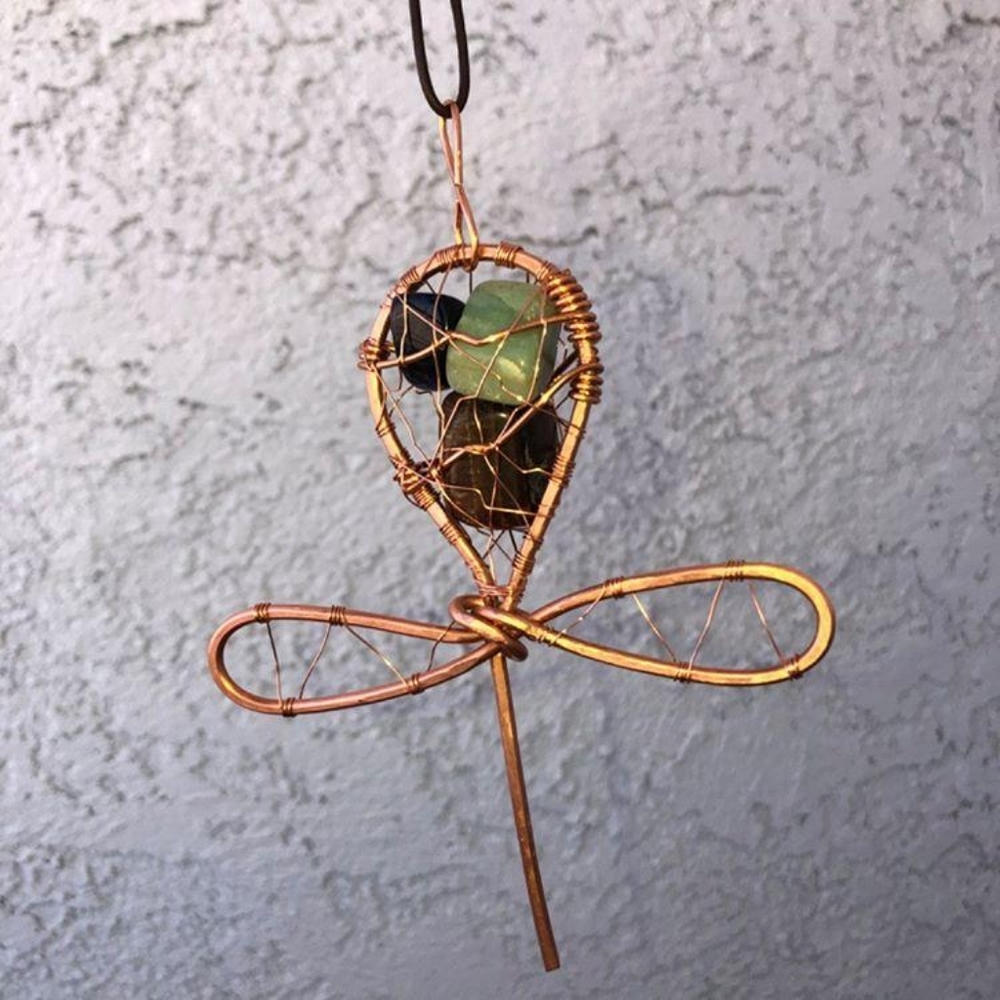Red Tiger Eye, Green Aventurine & Sodalite Infinit